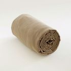SCRAPCOOKING PARTY Drap housse 200X200 CM couleur MASTIC gamme TARANTINO 100% coton