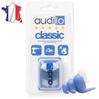 Audilo Classic : Bouchons d'oreilles Multi Usage - 3 Paires: S/M/L - SNR 23dB - Réutilisables Jusqu’à x 100