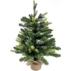 MOBILI REBECCA Rebecca Mobili Arbre de Noël artificiel Petit Sapin Vert 60 cm avec 80 Branches Base Yuta
