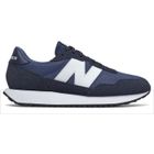 Sneakers Homme New Balance 237 - Cuir - Bleu - Lacets - Adulte