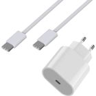 Chargeur et Câble - Phonillico® - 20W - USB-C - 2 mètres - Compatible iPhone 15