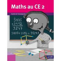 Maths au CE2. 2 volumes : Guide de l'enseignant + Cahier de l'élève, Edition 2020