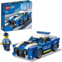 LEGO® 60312 City La Voiture de Police, Jouet pour Enfants dès 5 ans avec Minifigure Officier, Idée de Cadeau, Série Aventures