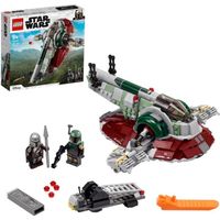 LEGO® 75312 Star Wars Le Vaisseau de Boba Fett, Set avec 2 Figurines, Jouet pour Enfants de 9 ans et plus