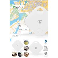 Tracker Bluetooth GPS Type AirTags Pack de 1 Dispositif de Recherche de Clé, Téléphone Portable, Alarme Porte-Clés Anti-Perte