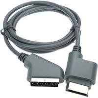 Câble péritel AV RGB Scart pour Microsoft XBox 360 + sortie optique - 1,80 mètre