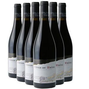VIN ROUGE Colombes des Vignes Côtes du Rhône Terroir 2021 - 