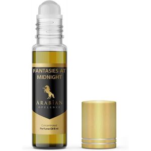EAU DE PARFUM Fr209 Fantasies At Midnight Huile De Parfum Pour Femme Flacon Roll-On 6Ml Fruité-Doux-Vanille-Poudre-Floral[P18568]