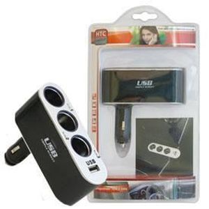 Triple prise allume-cigare et 1 USB-12V MKK83 - Cdiscount Auto