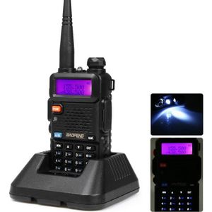TALKIE-WALKIE Baofeng UV-5R Talkie-walkie FM radio VHF-UHF avec 