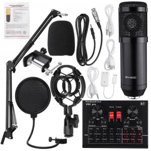 MICROPHONE Microphone,Kit de Microphone professionnel karaoké