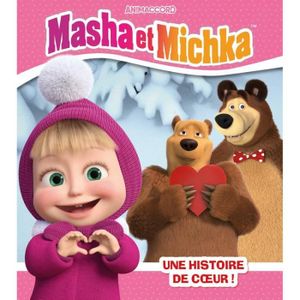 Livre 3-6 ANS Masha et Michka - Une histoire de cœur