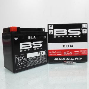 BATTERIE VÉHICULE Batterie SLA BS Battery pour Moto Kawasaki 1200 Zx