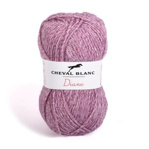 LAINE TRICOT - PELOTE Laines Cheval Blanc - DIANE fil à tricoter 50g - 1