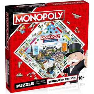 PUZZLE Monopoly Edinburgh Jeu De Puzzle 1000 Pièces, Wm01