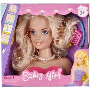 Barbie tete a coiffer avec accessoire - 38 cm - La Poste