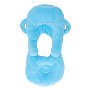OREILLER BÉBÉ Oreiller bébé - Minifinker - oreiller tête bébé anti-crachage anti-déviation - bleu - Fibre de polyester