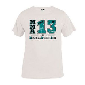 T-SHIRT MAILLOT DE SPORT T-shirt enfant MMA - Marseille Martial Arts - Blan