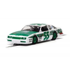 VÉHICULE CIRCUIT Chevrolet Monte Carlo Scalextric C4079 Green & Whi
