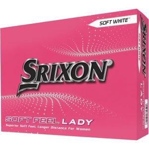 BALLE DE GOLF Srixon Soft Feel Lady 8 Balles de Golf pour Femmes