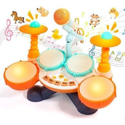 Jouet Musical Tigre Guitare Electrique Lumineuse Et Interactive Tigre Bebe, Enfant 2-5 Ans Guitare Enfant