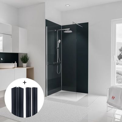 Paroi De Douche Polystar – Revêtement Mural Motif éléphant, 3 Mm, Sur Mesure