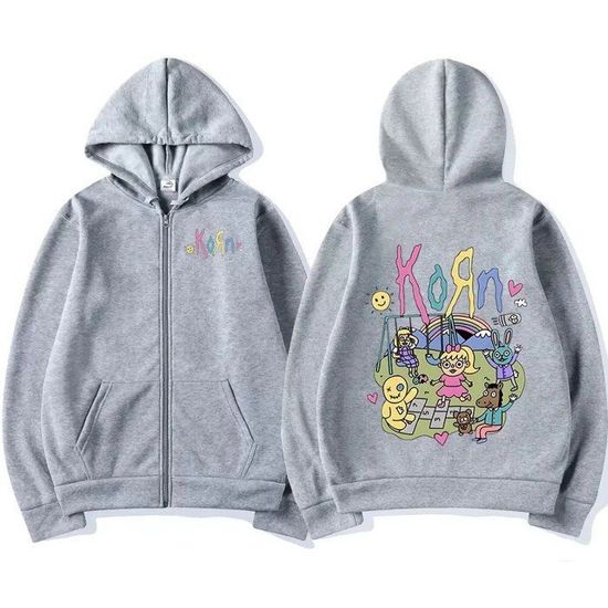 Sweat à Capuche Zippé Tokio Rock Band - Style Harajuku, Streetwear Décontracté, Unisexe, Coton/polyester, Tailles XS-3XL - 8