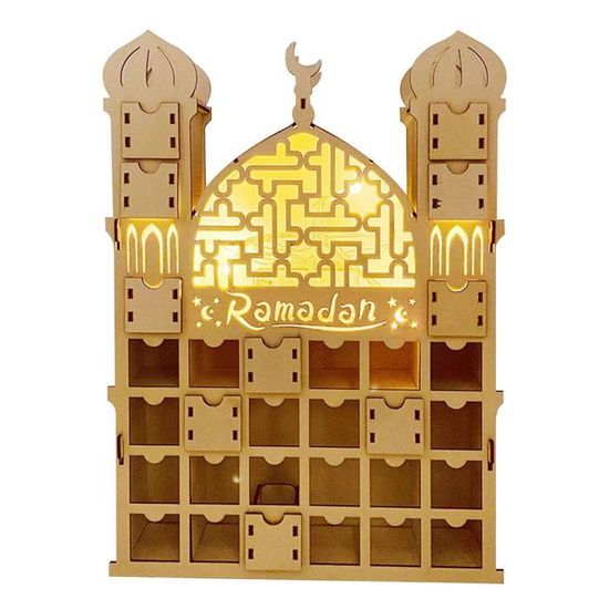 CALENDRIER DE L'AVENT Du Ramadan DIY Calendrier Eid Mubarak Pour Les