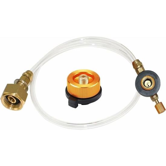 2 Adaptateurs Gaz GPL CJBIN 1/2" Vers 1/4" Et 3/8" - Raccord Cuivre Cuisinière Barbecue