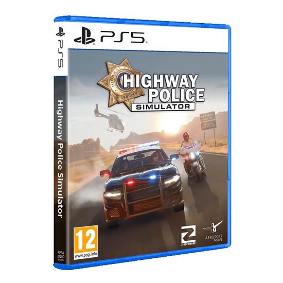 Jeu vidéo Aerosoft Highway Police Simulator Action PS5 Monde ouvert Cdiscount Jeux vidéo