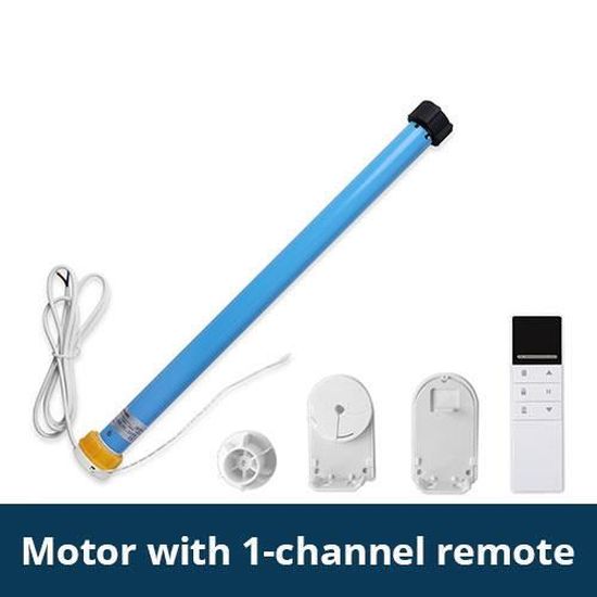 Moteur Store Rouleau Intelligent Tuya Zigbee – Télécommande Et Appli – Compatible Assistants Vocaux