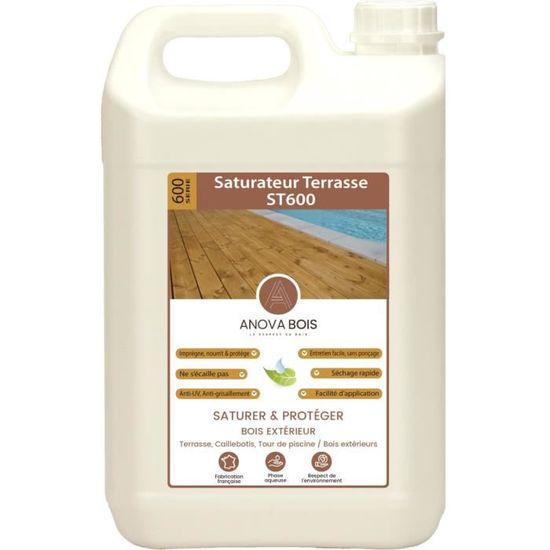 Saturateur Terrasse Bois St600 Incolore 10l Achat Vente Peinture Vernis Saturateur St600010inc Cdiscount