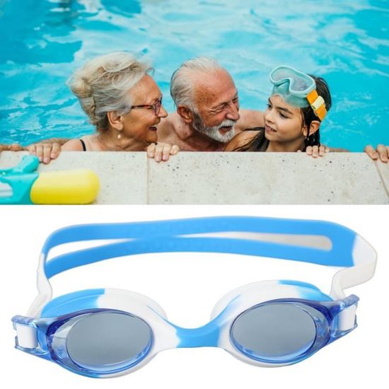 Lot De 2 Paires De Lunettes De Natation EasYoung Enfants 3-15 Ans - Anti-Buée, Étanches, Protection UV - Champ Vision Large