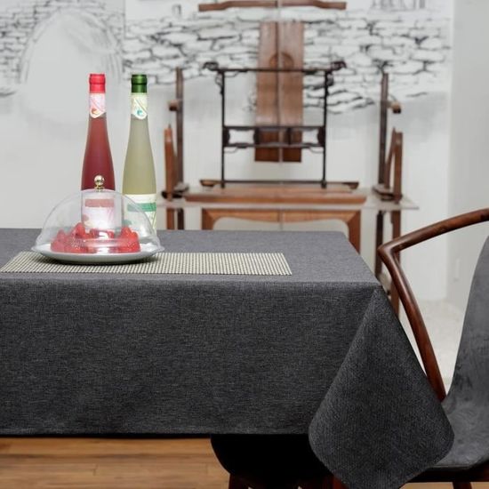 Siurq Nappe Lavable Effet Lotus | Nappes Hydrofuges Et Faciles D