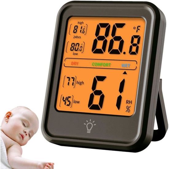 Lot De 6 Thermomètres Muraux Analogiques - Plage -50°C à 50°C - Pour Maison, Serre, Bureau, Garage