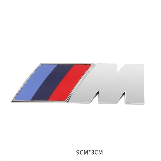 Autocollants ABS Coffre Arrière Lettre Style Original Emblème Badge INSIGNE MARQUE AUTO Pour BMW M Logo agrent
