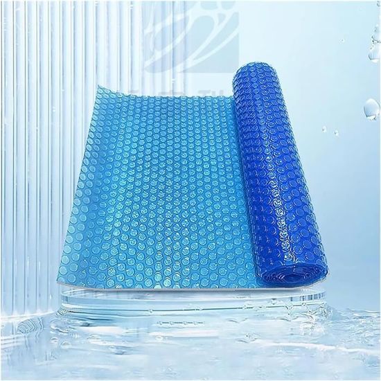 Film Solaire Piscine Rectangulaire 5x3m Kavolet - Bâche Chauffante Noire