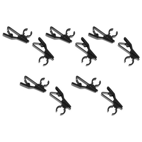 Pied De Micro Heldenklang Pour 2 Micros - Bras Réglable 360°, Pinces Incluses, Trépied Stable Idéal Pour Enregistrement