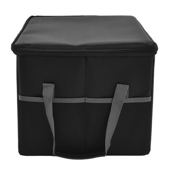 WhtSky Boîte de classement ignifuge avec serrure, boîte de classement