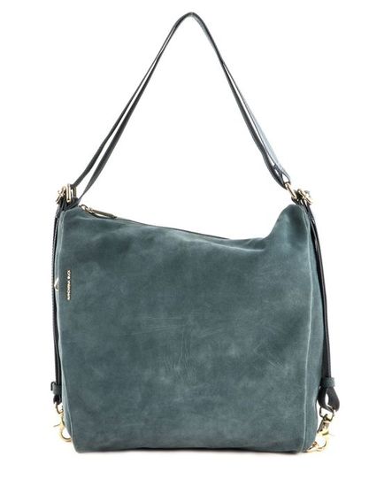 Sac à épaule Bandoulière - MANDARINA DUCK - Mellow Velvet Crossover - Cuir De Veau - Pétrole