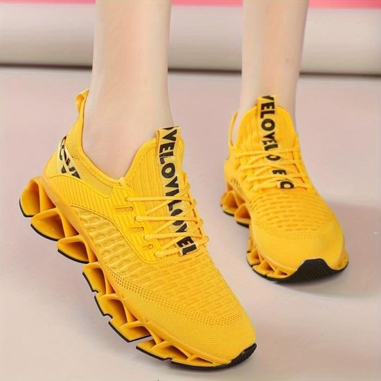 Chaussures De Sport Femme Confortables - Respirantes, Semelle Légère, Pour Running, Gym, Marche, Tennis