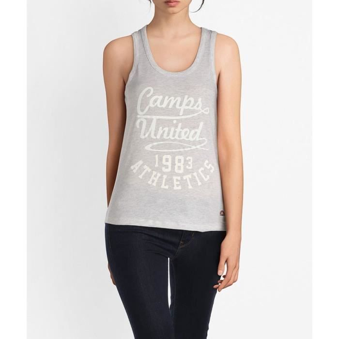 CAMPS Débardeur - Femme - Gris chiné