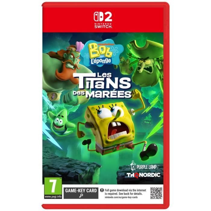 Bob 'Eponge Les Titans des Marées Nintendo Switch 2 - vue 2