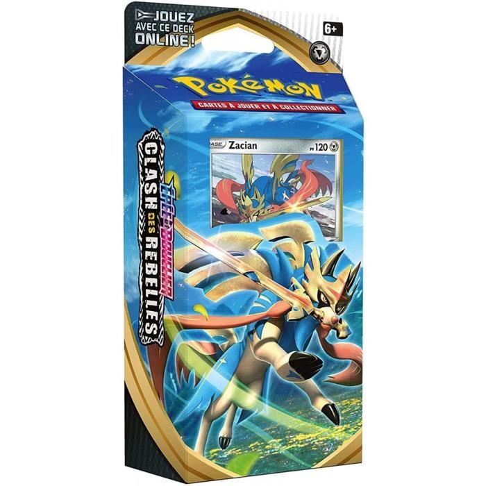 Pokemon Epee et Bouclier - Deck Zacian - Cartes A Collection Francaise