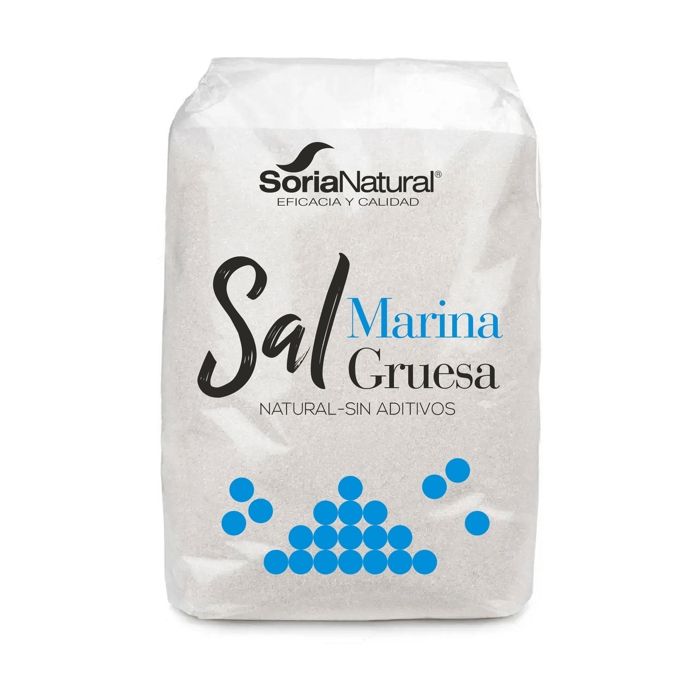 SORIA NATURAL - Gros Sel Marin 1 kg