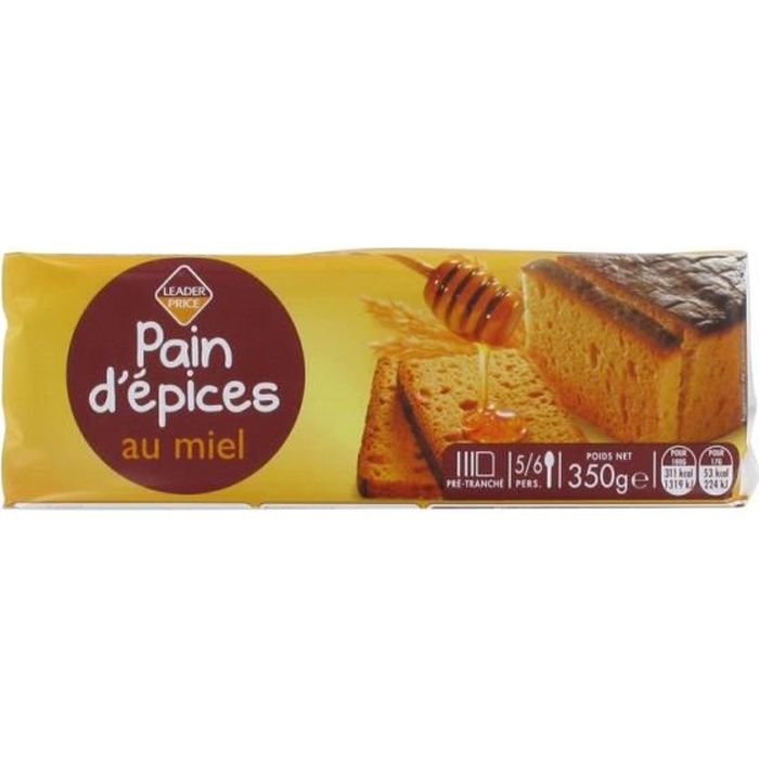 Pain d'épices au miel - 350g