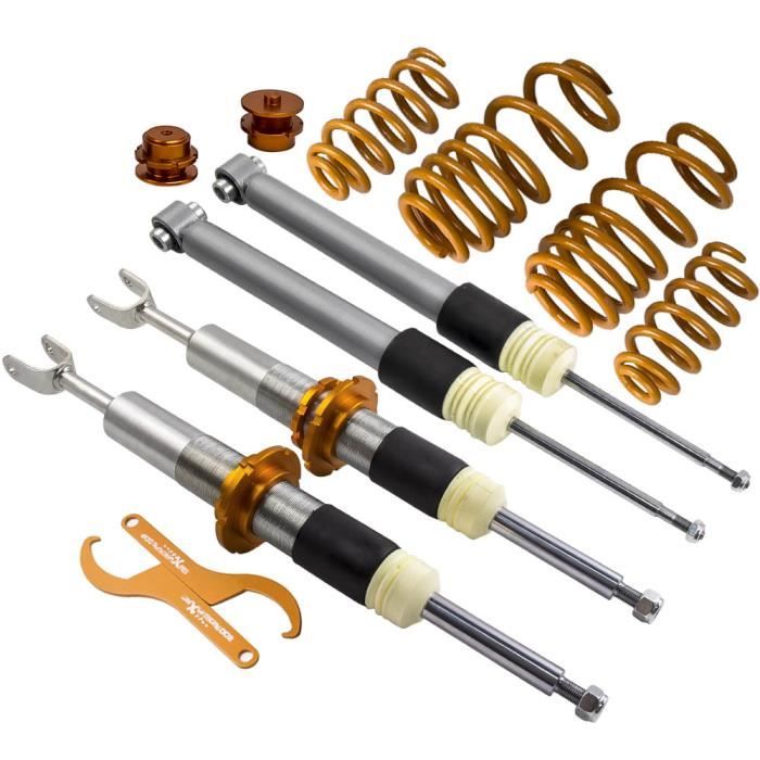 maXpeedingrods Réglable Amortisseurs Coilover for AUDI A4 8E B6 B7 Quattro Combinés Filetés