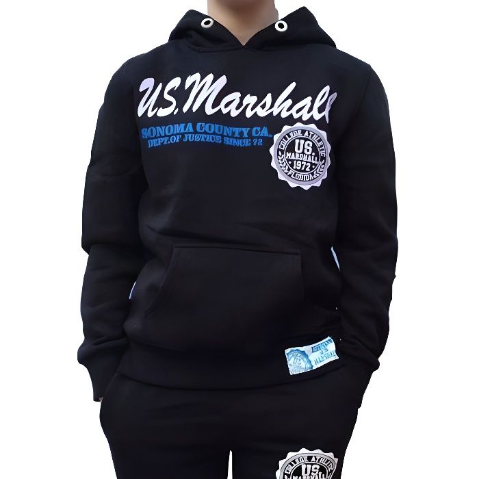 Sweat Enfant US MARSHALL noir