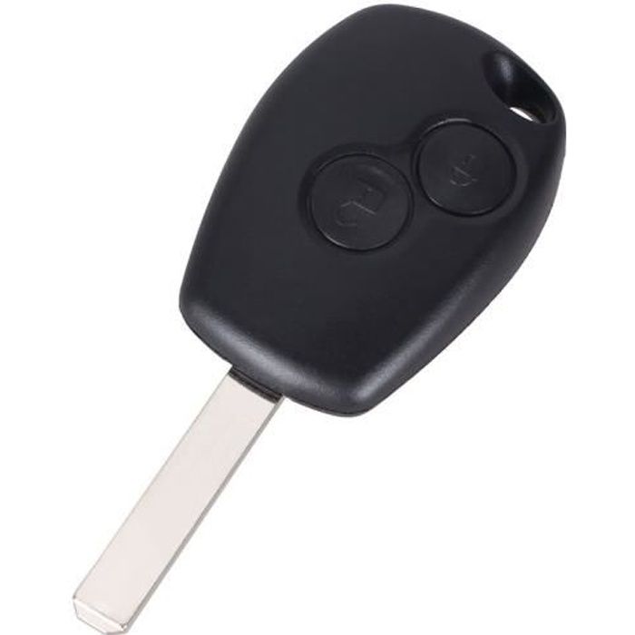 2 boutons Remplacement le pliage a distance enveloppe coquille porte-telecommande Clef pliable pour Renault Clio Megane Kangoo Modus R TOOGOO Coquille de cles 
