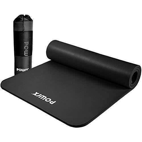 Tapis de gymnastique Couleur: Noir lot de 6, taille: 190 x 100 x 1,5 cm